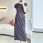 Dark Purple Skirt