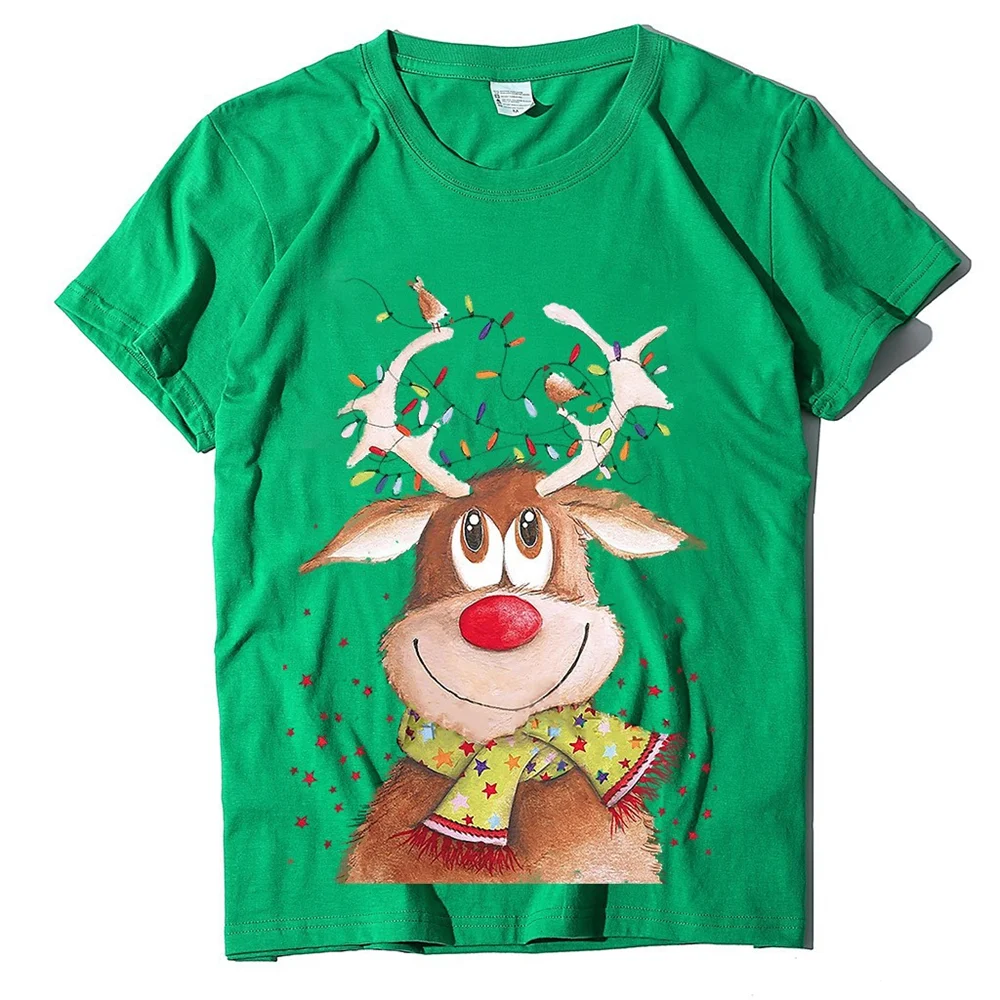 Christmas Women T-Shirt Funny Santa Unisex — photo 8
