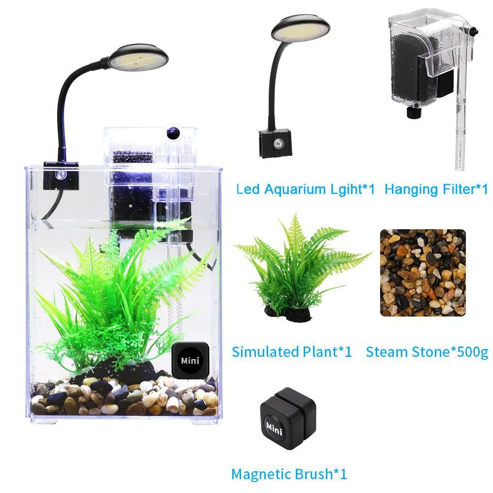 Title 6, Ultra Clear Glass Fish Breeding Isolation Box, ...