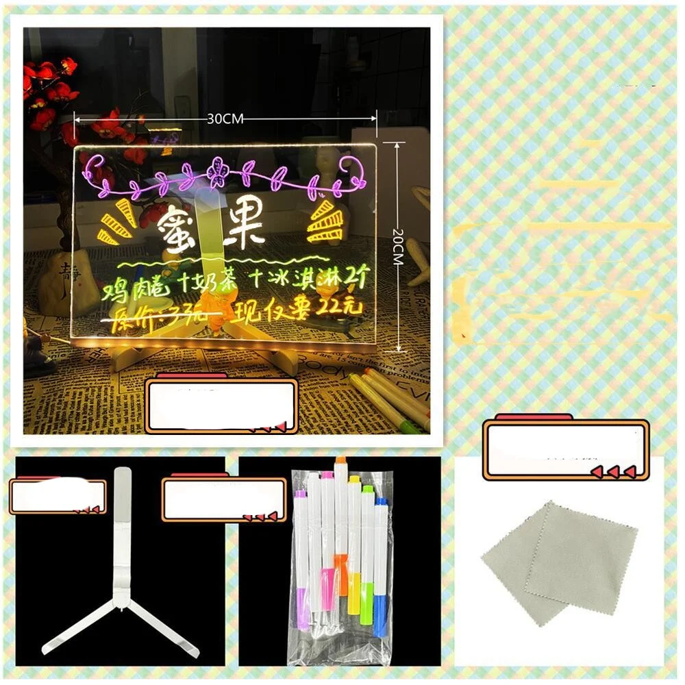 Title 7, Cross-border Erasable DIY Acrylic Transparent M...