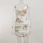 Women's Mesh Floral Print Beach Vest Dress. Stay cool and stylish on the beach. Perfect for summer vacations and warm we — photo 3
