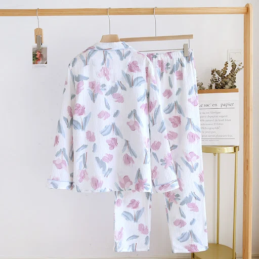 Title 14, Womens Spring And Autumn Summer Cotton Gauze T...