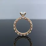 White 1 Karat Zircon