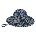 Navy blue flowers