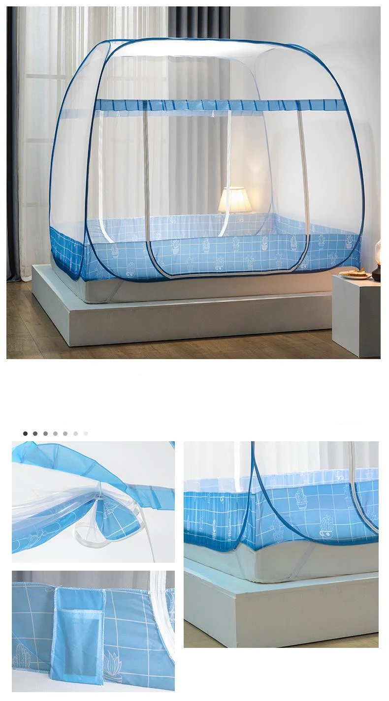 Mosquito Net Household Installation Free Anti Fall 1.8m Bed Yurt 1.2 Student Dorm 1.5m Double Thickening Foldable Insect — photo 4