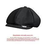 Boné Shelby com aba Razor Party, lâmina octogonal britânica retro, para um estilo yuppie autêntico e elegante. — foto 19