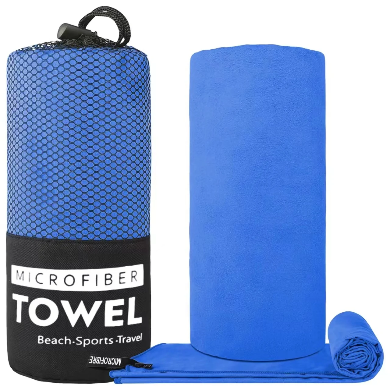 Toalha portátil de microfibra aveludada de dupla face e secagem rápida, perfeita para academia, viagens e esportes. — foto 23