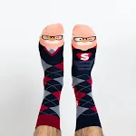 Creatieve ongeëvenaarde kleurensokken Asymmetrische AB sokken Cartoon voor een unieke en speelse uitstraling, elke dag weer. — foto 8