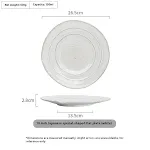 Plate Dish White