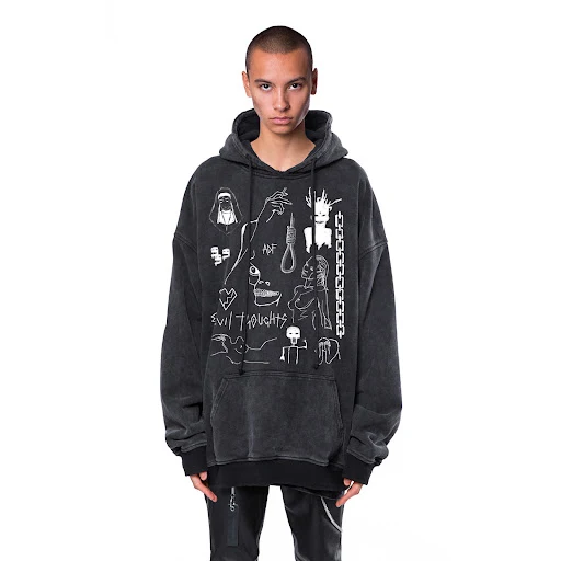 Title 3, Graffiti Hooded FOG Hoodie
