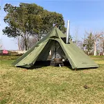 Super Light Camping Tent 3-4 People, Big Pyramid Backpack Tent, easy setup and transport for your outdoor adventures, ca — photo 2