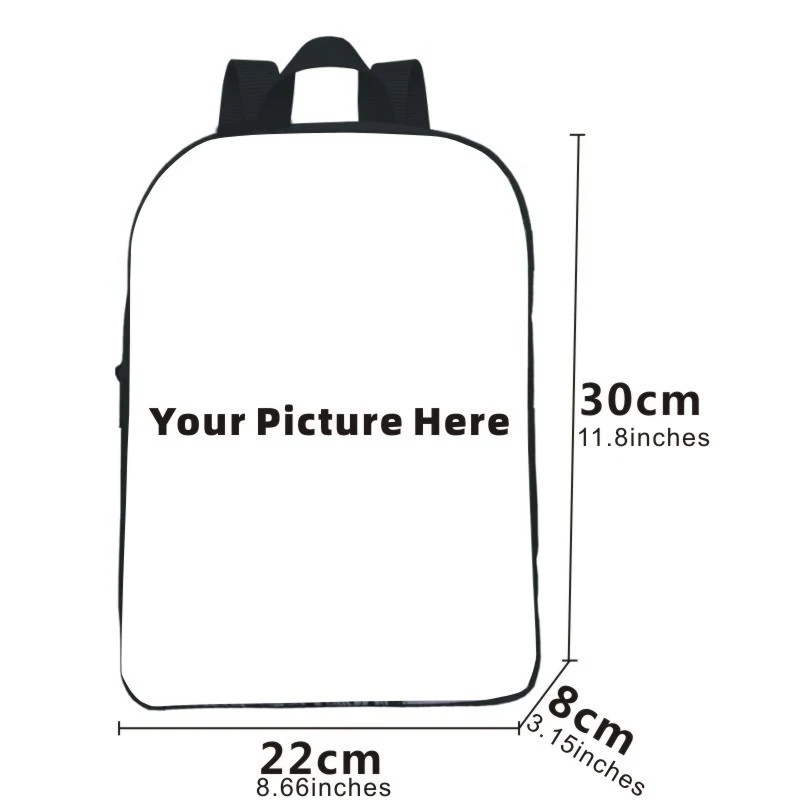 Title 3, 12-inch Digital Printing Animal Horse Backpack ...