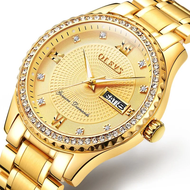 Title 3, Orologio Quarzo Luminous Stone Movement Interio...