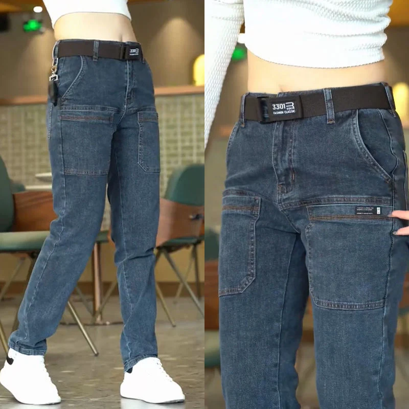 Title 3, Mens Straight Jeans Summer Thin Trendy All-mat...