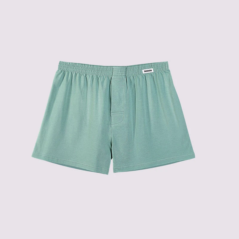 Heren Katoenen Losse Shorts voor Thuis, Zacht en Ademend. Ideaal voor Relaxen in Huis, Perfect voor Warme Dagen. Comfort en Stijl. — foto 3
