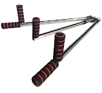 Aparelhos de yoga e fitness para casa. Alongamento de ligamentos e auxílio em cross fork lacing. Melhore sua flexibilidade. — foto 5