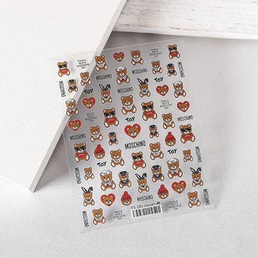 Title 5, Nail Tools Accessories Nail Stickers with Adhes...