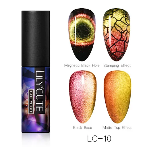 Title 8, Magic Wide Cat Eye Nail Polish. Achieve wide an...