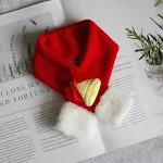 Hunde Schal Katzenhut Lätzchen Schmuck Winter – Schützen Sie Ihr Haustier vor Kälte und peppen Sie es mit modischem Zubehör auf. — foto 15