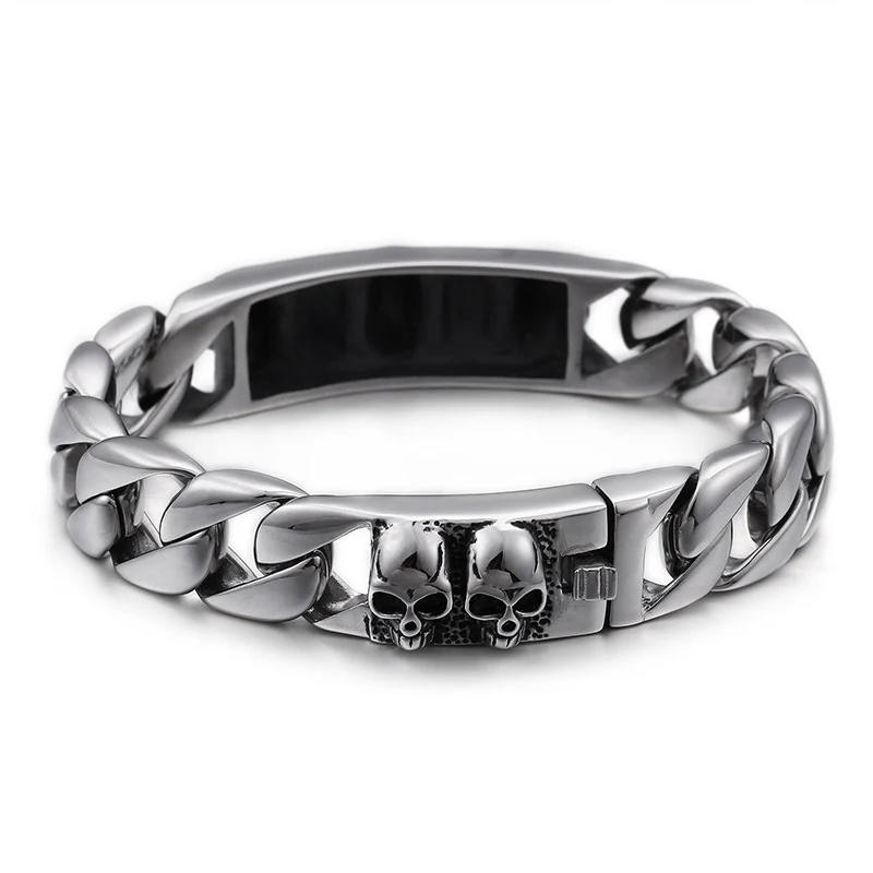 Pulseira de esqueleto simples e personalizada — foto 2
