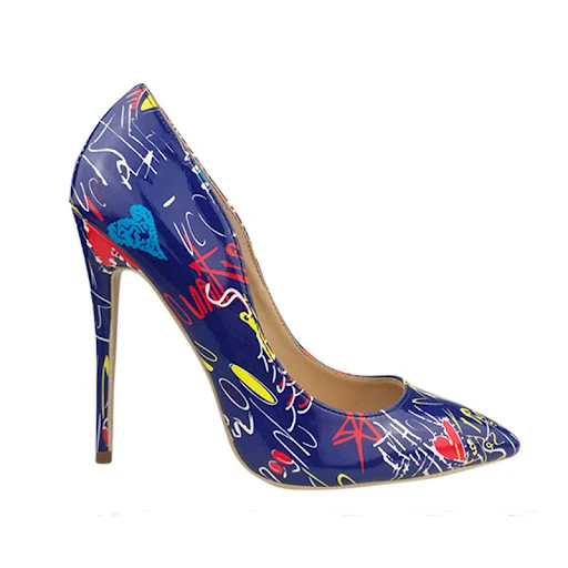 Title 4, Pumps de salto alto femininos sensuais para um ...