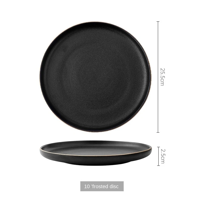 Title 6, Creative Ceramic Plates Western Tableware Enhan...