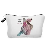 Necessaire estampada mãe e filha, armazenamento e portátil. Mantenha seus cosméticos organizados e leve-os com você com estilo e praticidade. — foto 34
