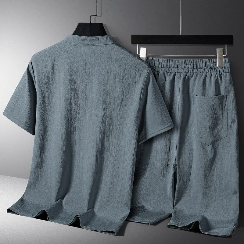 Title 6, Mens National Style Cotton and Linen Casual Sh...