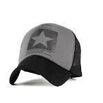Gray fivepointed star