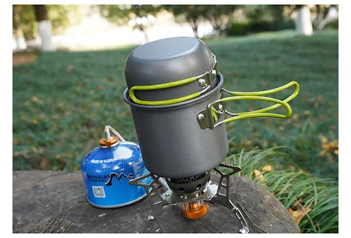 Title 24, Portable Outdoor Camping Cookware Set for Picni...