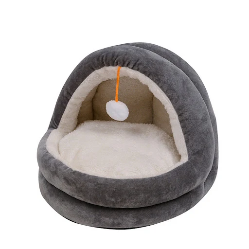 Title 2, Yurt pet nest provides a cozy and comfortable r...
