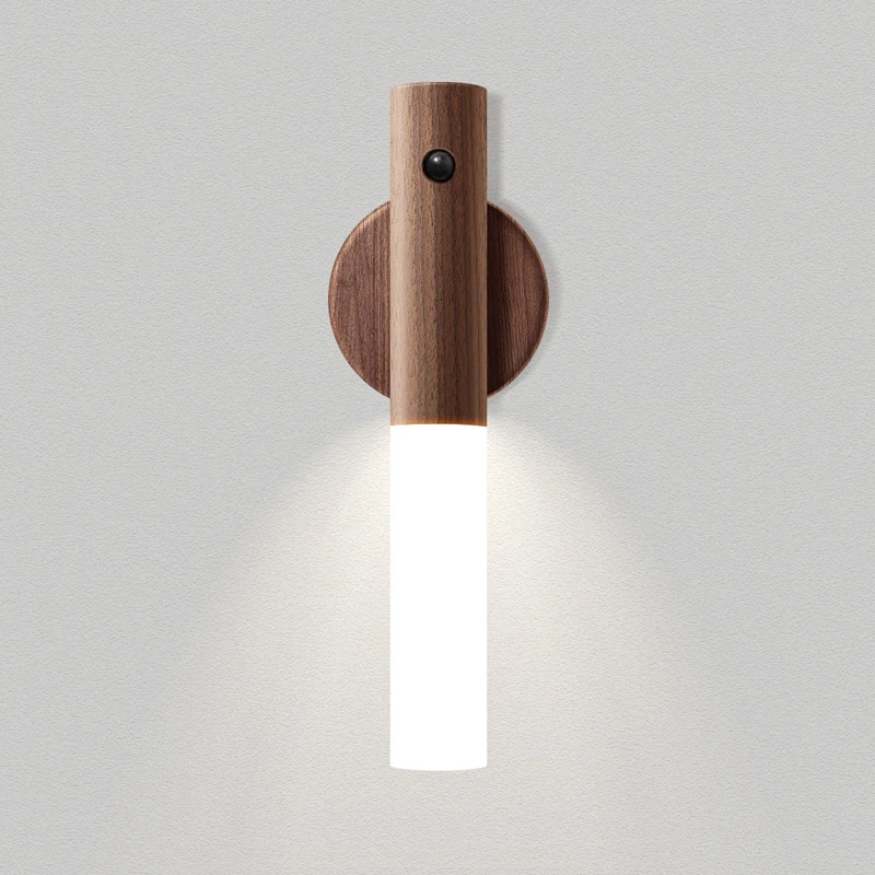 Title 11, Auto LED USB Magnetic Wood Wireless Night Light...