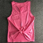 Canotta yoga senza schienale da donna Magliette sportive senza maniche con spalle scoperte Top corto senza schienale Racerback Abbigliamento da palestra — foto 3