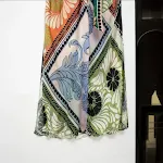 Damesmode gepersonaliseerde halterjurk met print — foto 3
