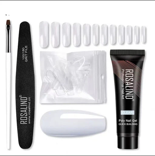 Title 5, Extension Gel Polish Kit For Manicure Poly Nail...