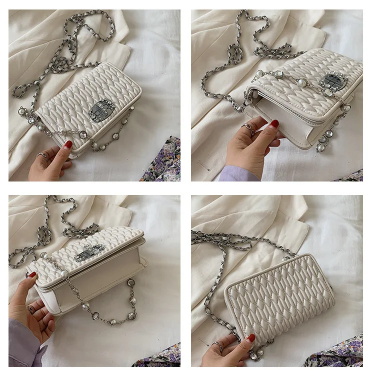 Title 9, Bolso bandolera de moda para mujer con cadena d...