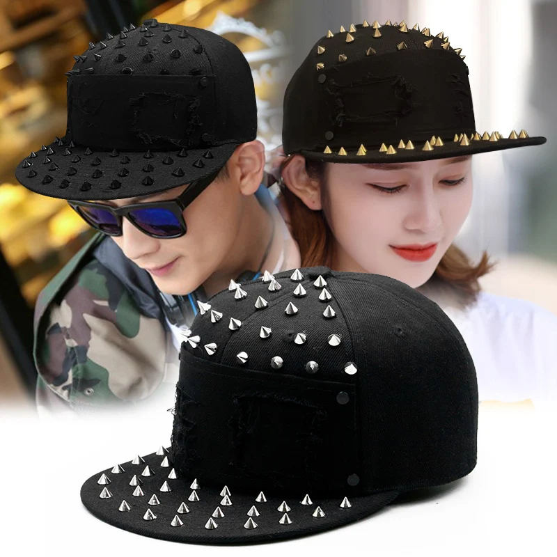 Punk pointed rivet sewing patch with hole for personality, perfect for customizing clothes and expressing your unique st — photo 9