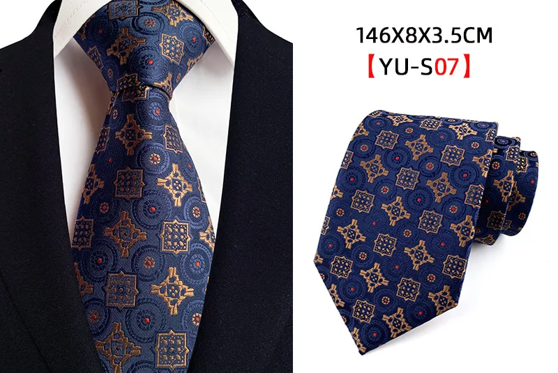 Title 7, Nieuwe Retro Heren Flower Suit Tie