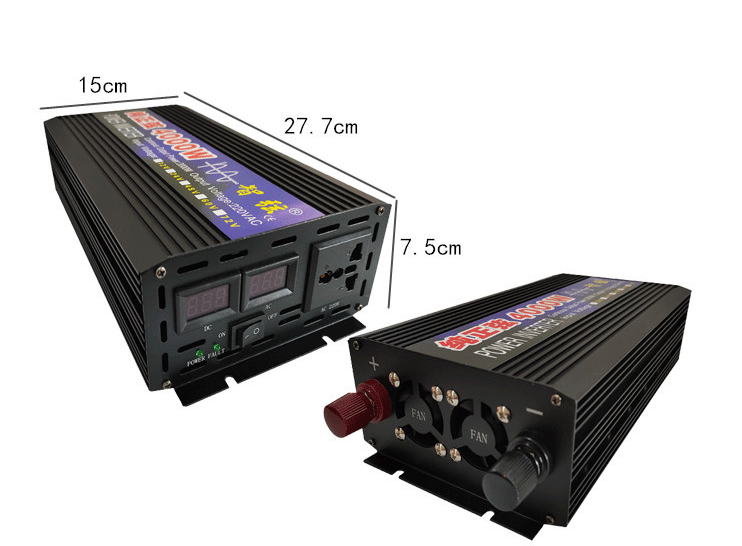 Inverter a Onda Pura 4000W 12V/24V/48V a 220V per Casa, Auto e Solare. Fornisce alimentazione stabile e affidabile per i tuoi dispositivi. — foto 22