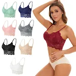 Anti-glare lace beautiful back strap wrap chest underwear. Experience comfort and style with this supportive and elegant — photo 1