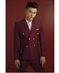 Dark wine red