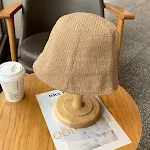 Koreaanse stijl meisje schattig smalle rand emmer hoed meisjes zomer — foto 14