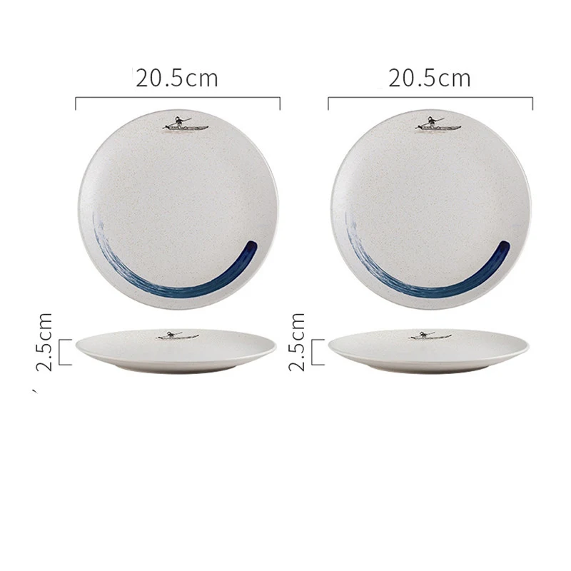 Title 4, Japanese Tableware Ceramic Creative Steak Plate...