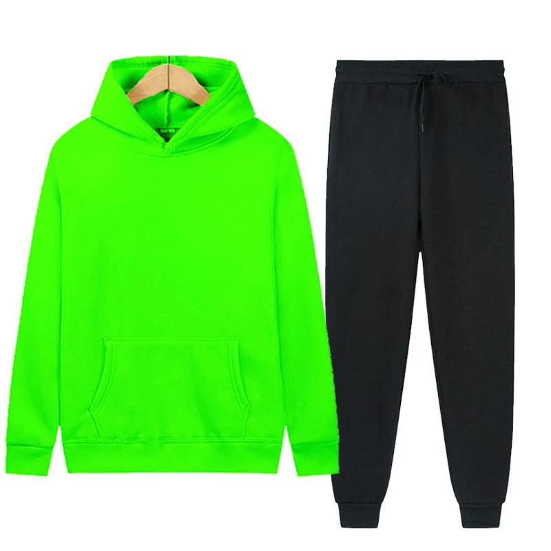 Title 4, Conjunto Esportivo Masculino Cor Sólida Fleece ...