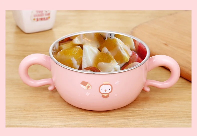 Title 3, Fall Insulation Bowl for Baby with double layer...