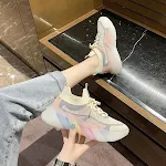 Tênis Casual Feminino Tendência Redondo Respirável Versátil para Combinar com Tudo Conforto e Estilo para o Dia a Dia — foto 3