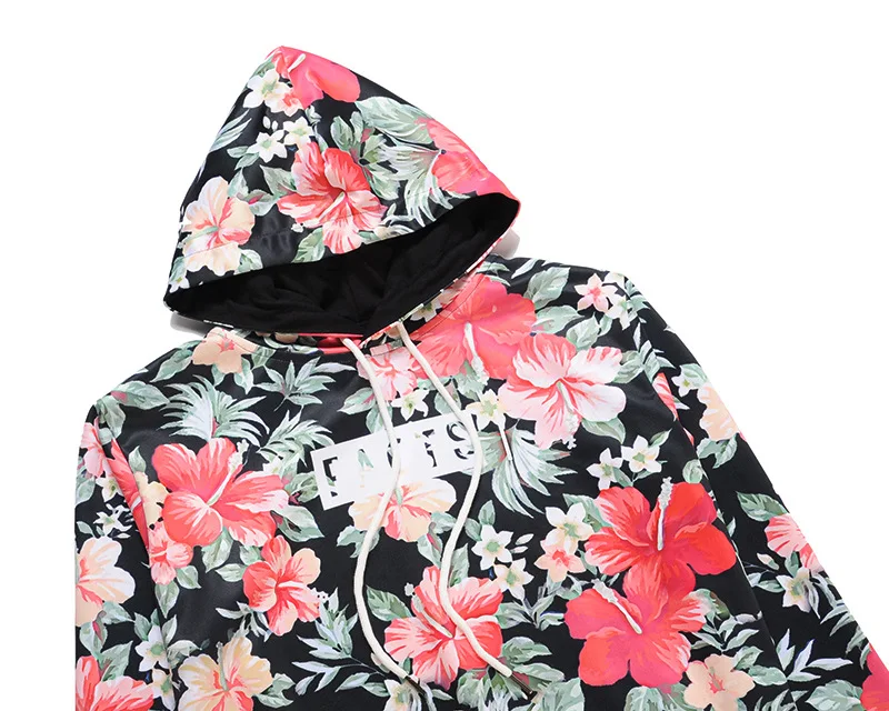 Moletom estampado floral moda casal quente — foto 4