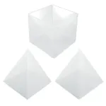 2 pyramids and frames