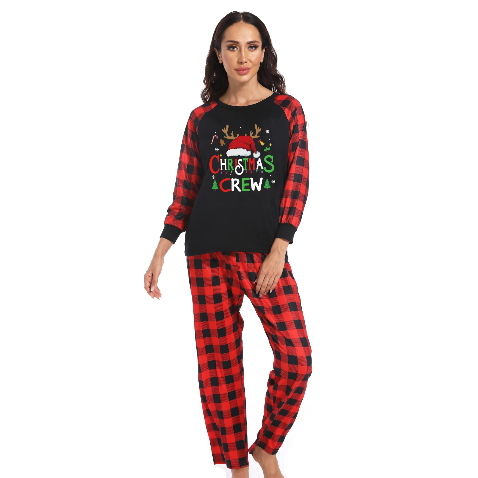 Title 8, European and American Christmas Family Pajamas ...