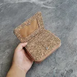 Cavabien Eco Friendly Short Cork Wallet. A sustainable leather alternative, offering a stylish and compact way to carry — photo 2